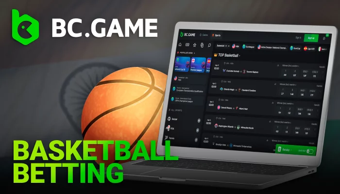 A great choice of tournaments and competitions, along with a wide choice of markets and very favorable odds on the basketball in India at BG GAME