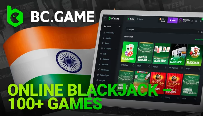 About Online Blackjack for players on BC Game in India: 100+ Games are Available