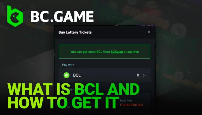 About BCL and how to get it in India on BC Game