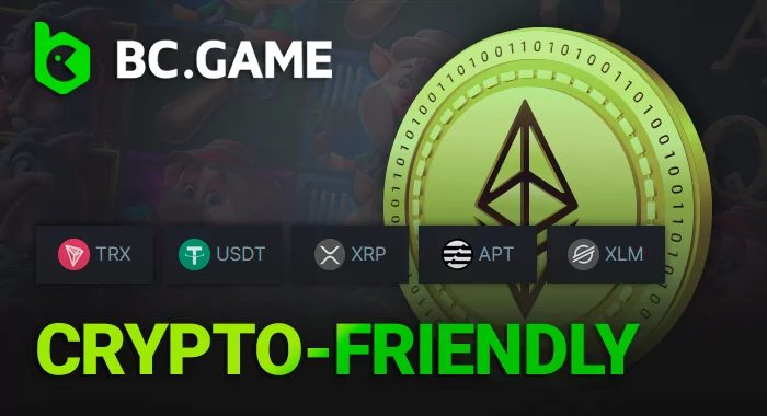 BC Game is Crypto-Friendly: pay with cryptocurrencies