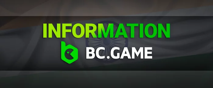 Main information about BC Game company in India