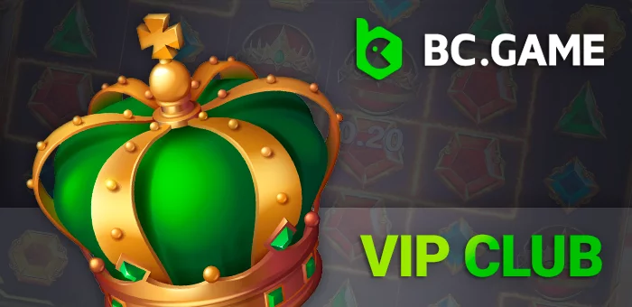 BC Game VIP Club with unique bonuses