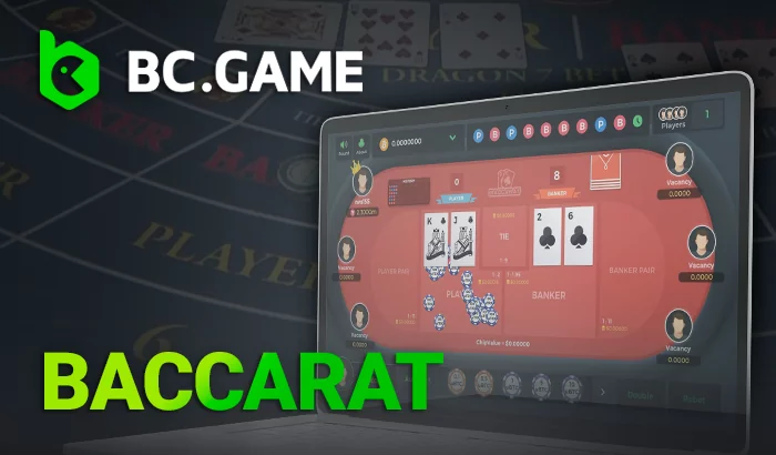 BC Game Baccarat 100 variants: Speed Baccarat, No Commission Baccarat