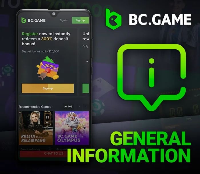 General information about BC Game mobile app