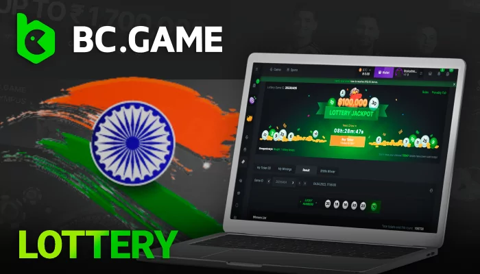 About Lottery and chance to make a fortune for players in India on BC Game