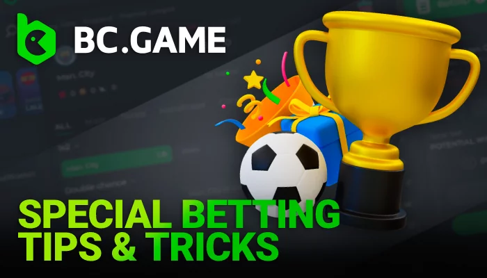 About special betting tips & tricks for football on BC Game in India