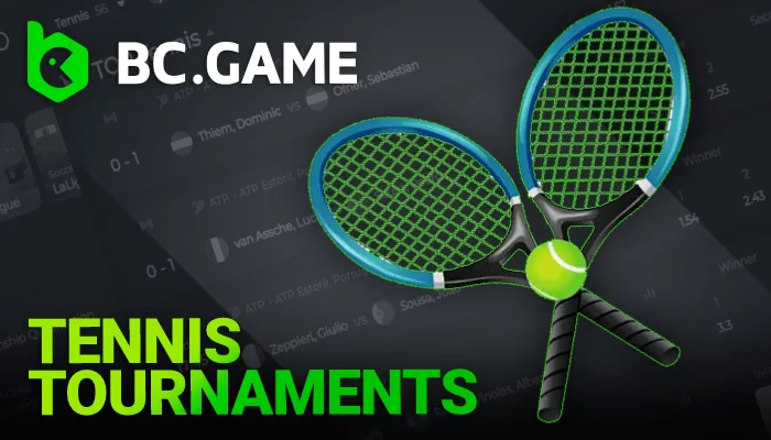 About Tennis Tournaments for Betting Online on BC Game India: ATP, United Cup and other