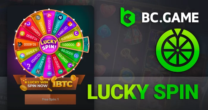 BC Game Lucky Spin: win ₹300,000,000+