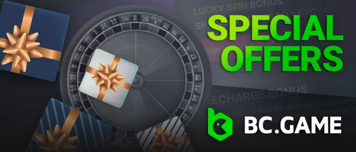 BC Game Special offers: mini-games to participate in