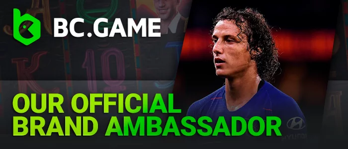 Our official brand ambasssador - David Luiz