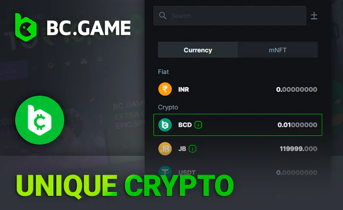 Exclusive BCD Cryptocurrency at BC.Game