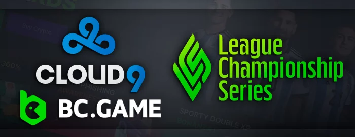 BC Game sponsorship with Cloud9