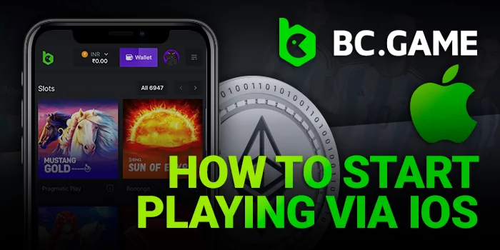 How to start playing BC Game via IOS