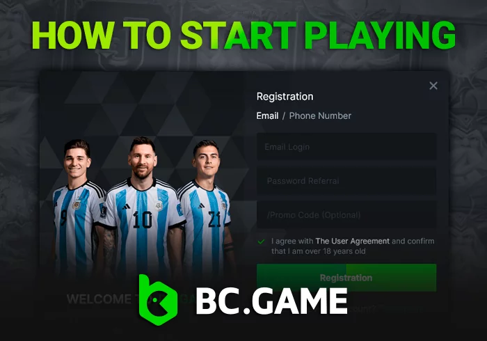 How to start playing at BC Game casino - full guide