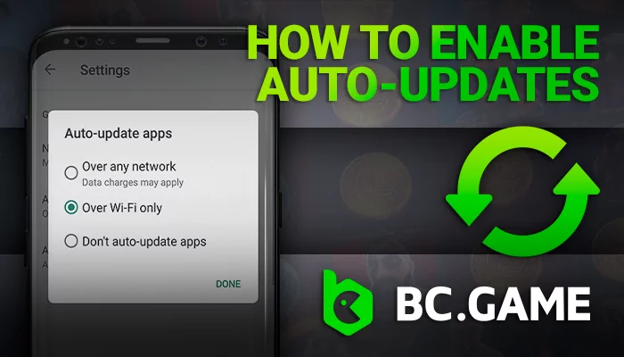 How to enable auto-updates of the BC game app