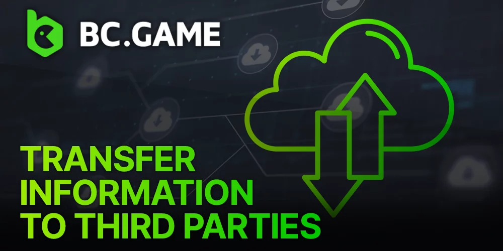 Transmission of information to third parties at BС Game Casino