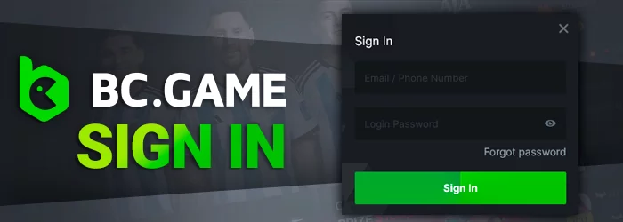 How to sign in at BC Game casino: full guide