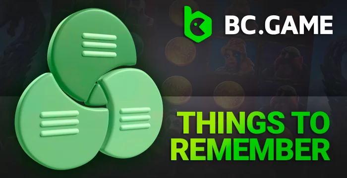 What you should always do to play responsibly at BC Game Casino