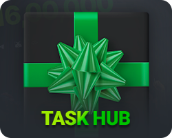 About task hub on BCGame - get medals